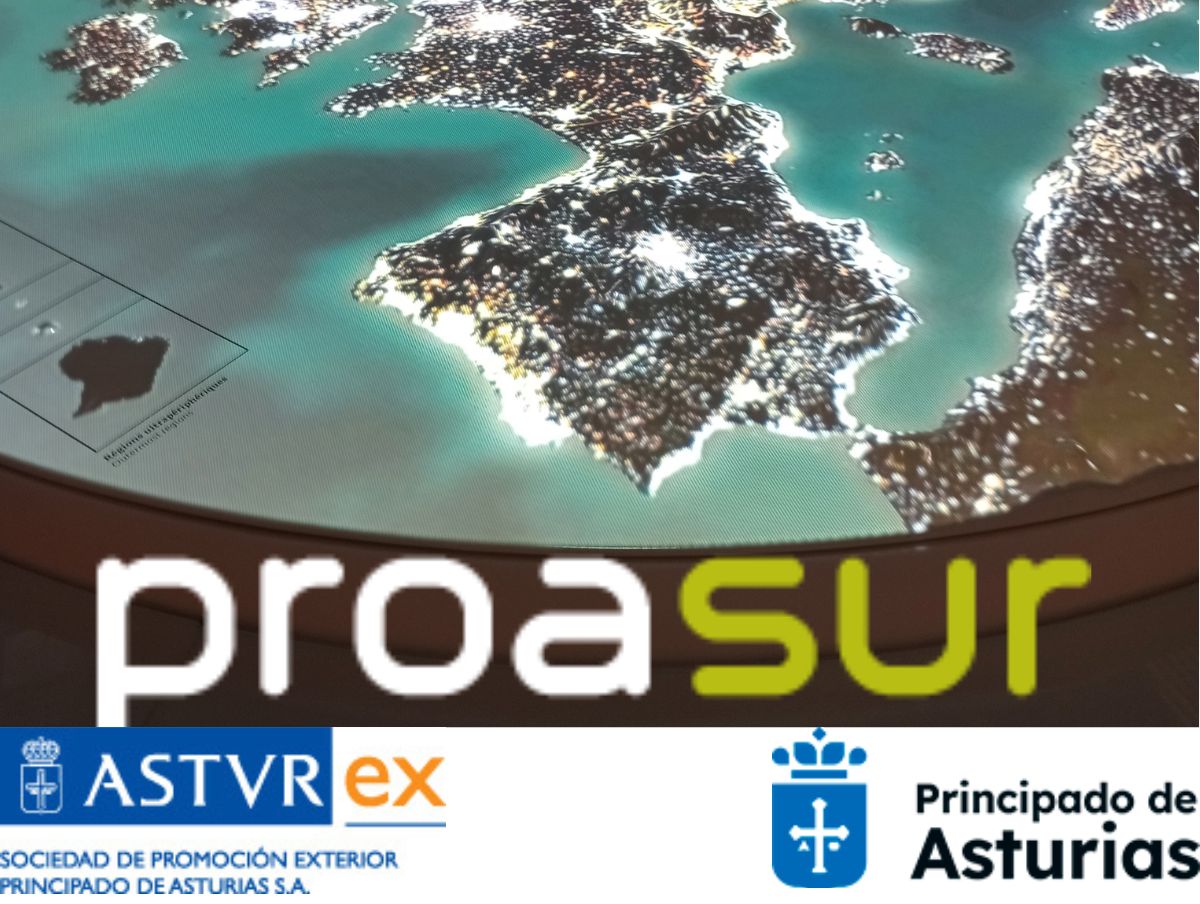 Logos de Proasur Asturex y el Principado de Asturias
