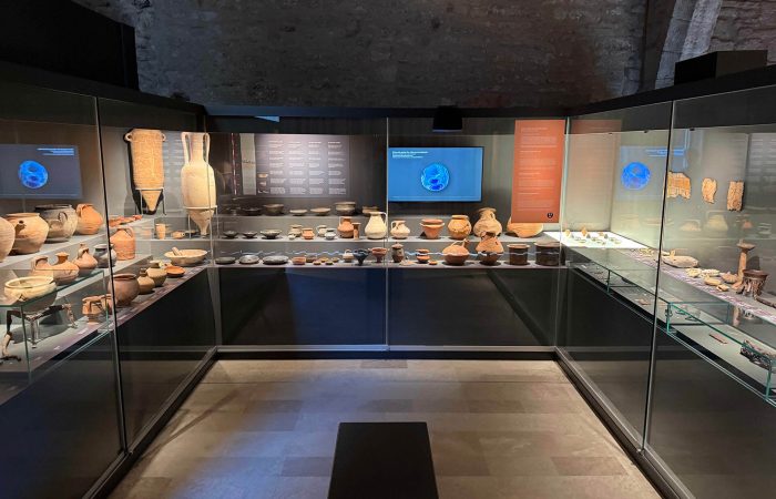Desarrollo técnico y montaje de vitrinas de seguridad en el Museo Arqueológico de Banyoles
