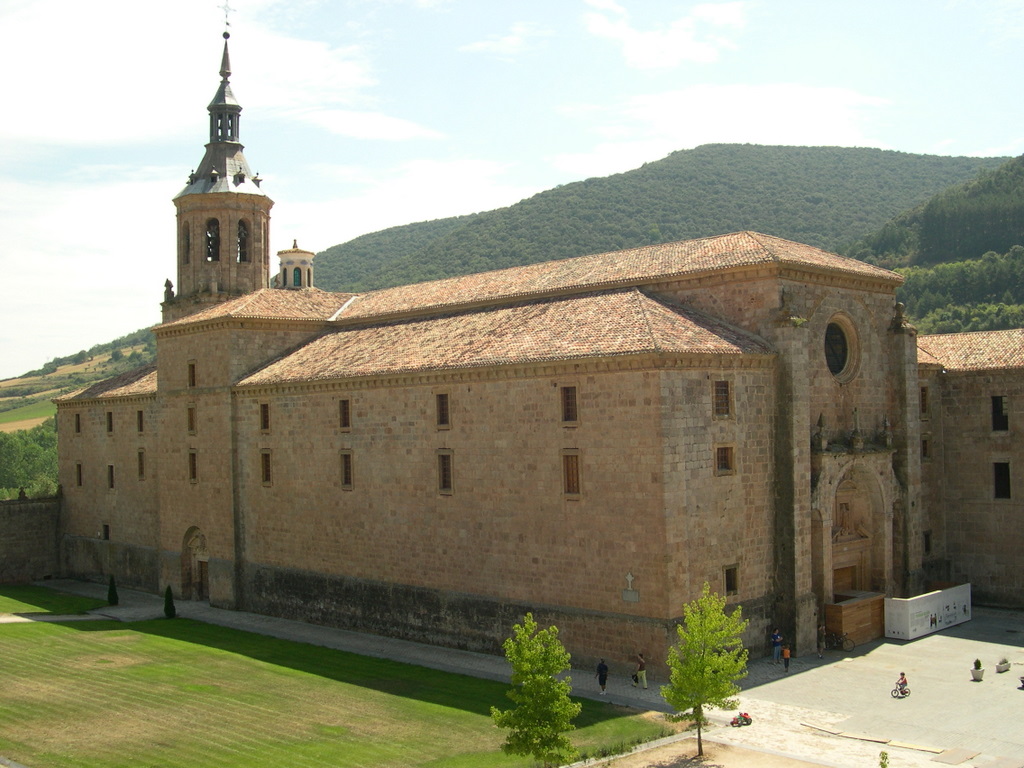 Monasterio de Yuso en San Millán de la Cogolla sede de la exposición AutorIA