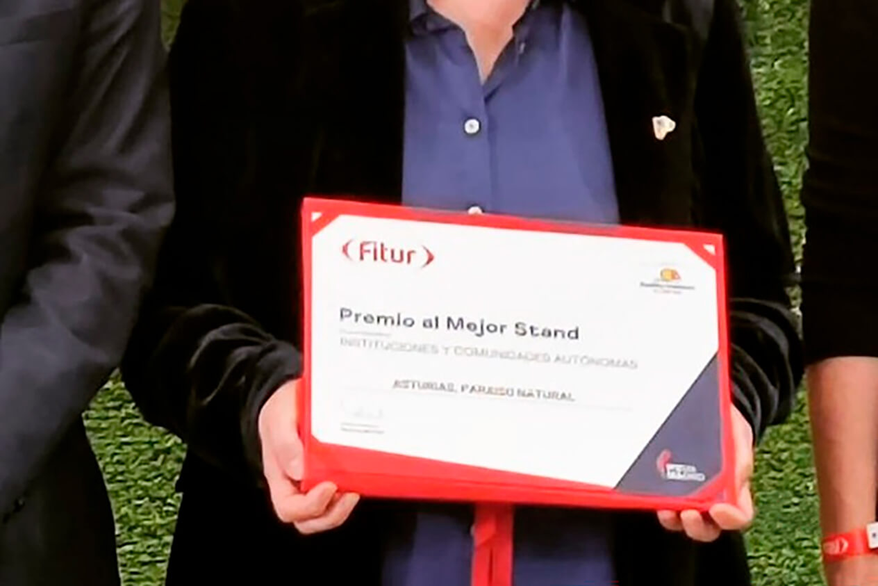 Premio al Mejor Stand FITUR 2022 para el stand de Asturias
